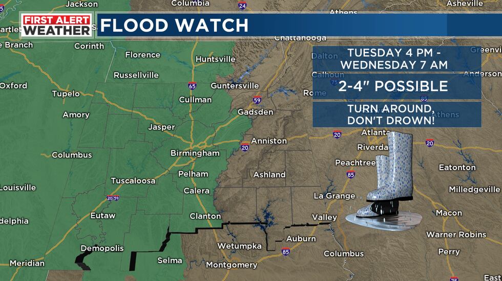 First Alert Weather 9p 3-21-22March 2022 Alabama Flooding Again?!: Will It Cause Flood Map Updates?