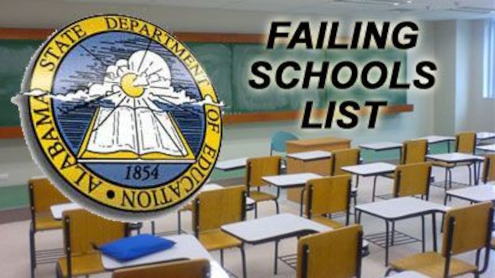 Alabama's failing schools list released Alabama's failing schools list released