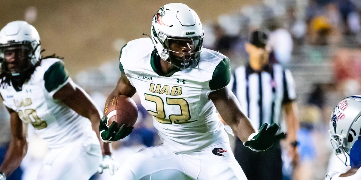 UAB running back selected in NFL Draft UAB running back selected in NFL Draft